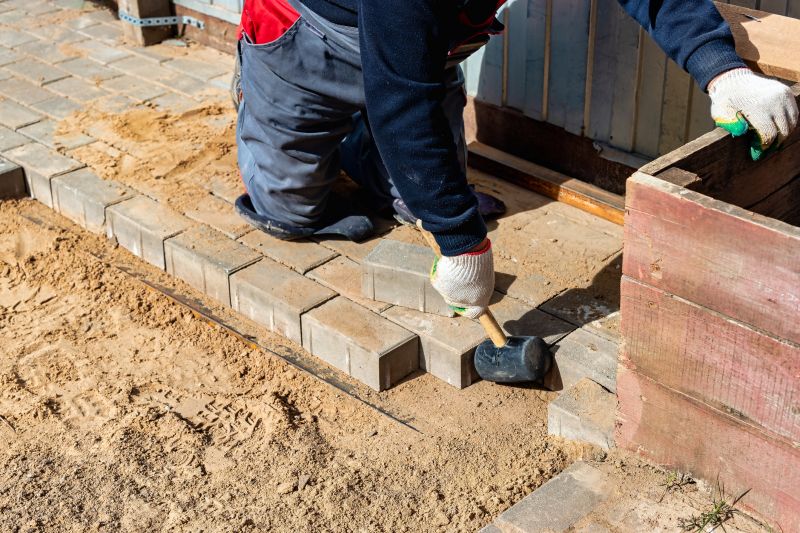Local Brick Paver Repair pros at work