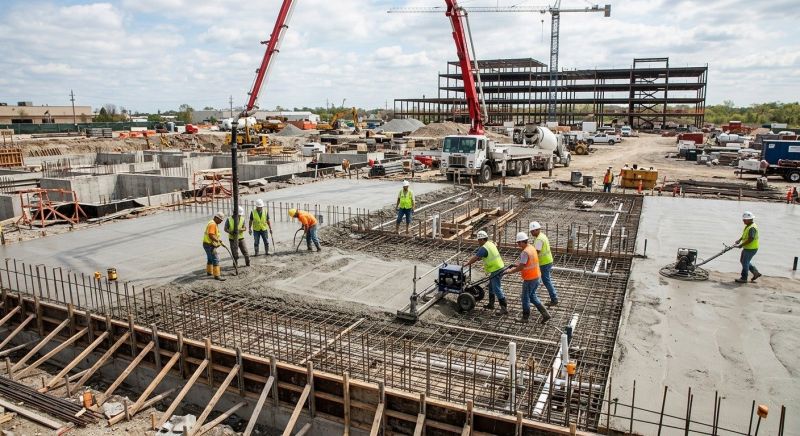 Commercial Slab Construction in Cape Coral, FL